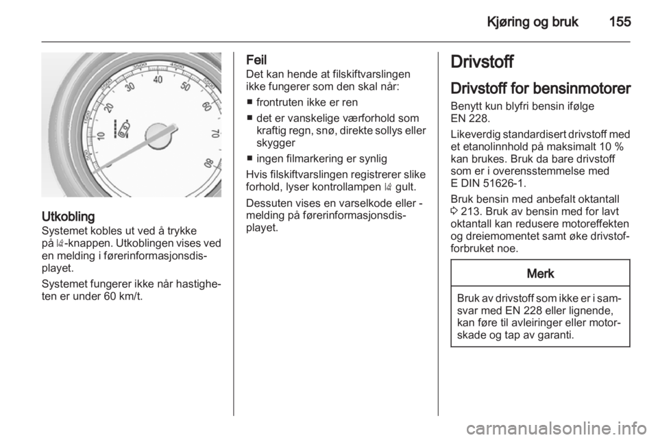OPEL INSIGNIA 2012  Instruksjonsbok 