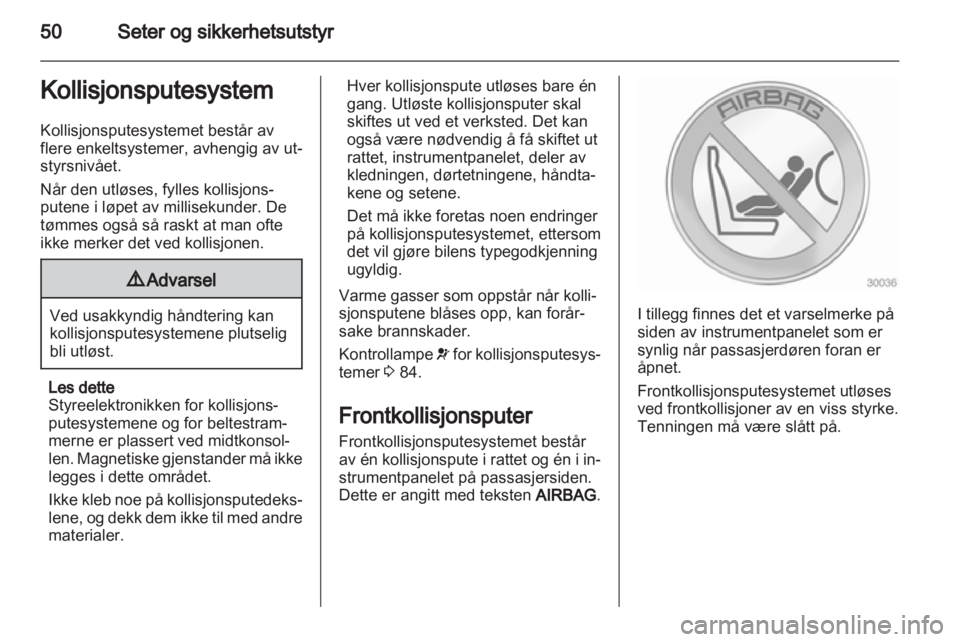 OPEL INSIGNIA 2012  Instruksjonsbok 