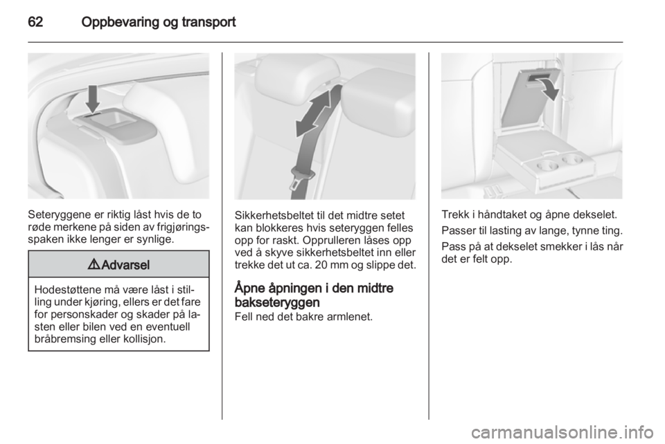 OPEL INSIGNIA 2012  Instruksjonsbok 