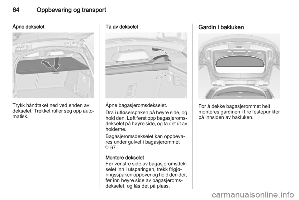 OPEL INSIGNIA 2012  Instruksjonsbok 