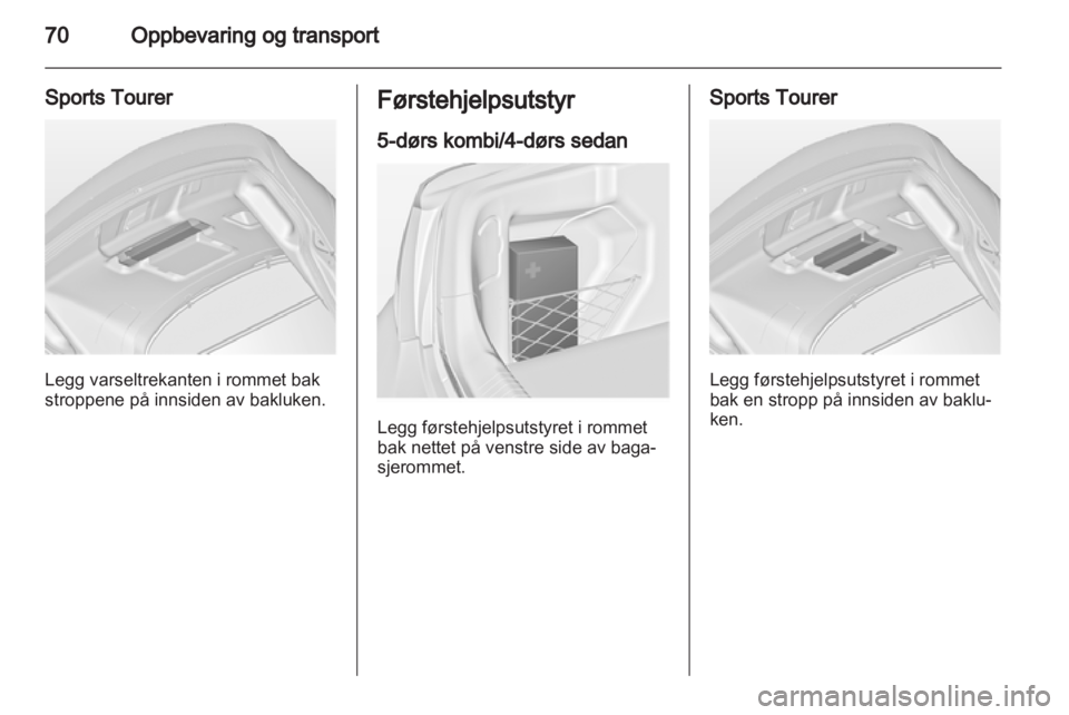 OPEL INSIGNIA 2012  Instruksjonsbok 