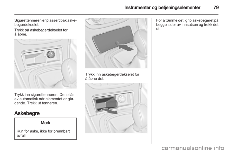 OPEL INSIGNIA 2012  Instruksjonsbok 