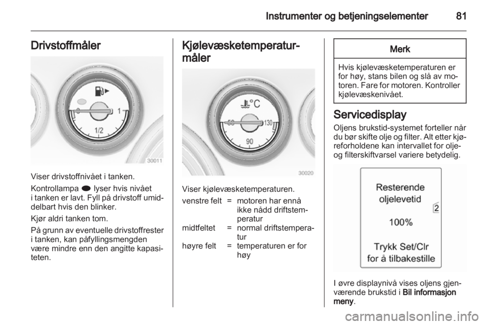 OPEL INSIGNIA 2012  Instruksjonsbok 