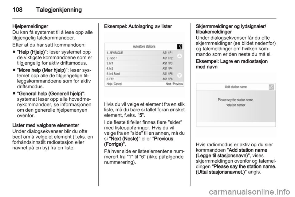 OPEL INSIGNIA 2012.5  Brukerhåndbok for infotainmentsystem 