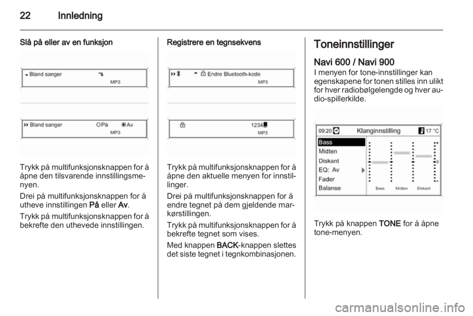 OPEL INSIGNIA 2012.5  Brukerhåndbok for infotainmentsystem 