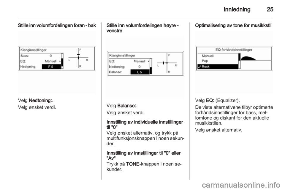 OPEL INSIGNIA 2012.5  Brukerhåndbok for infotainmentsystem 