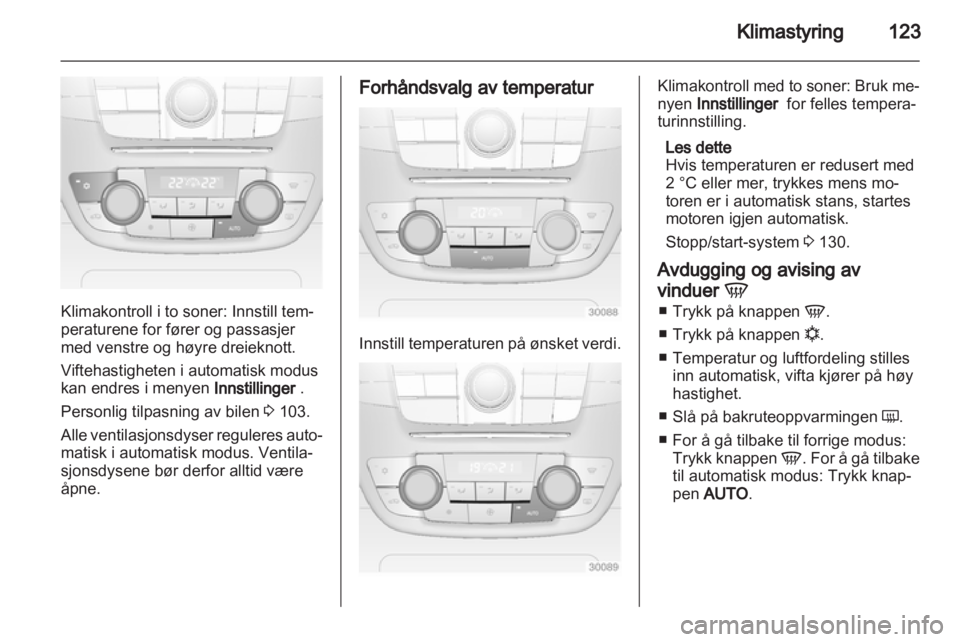 OPEL INSIGNIA 2012.5  Instruksjonsbok 