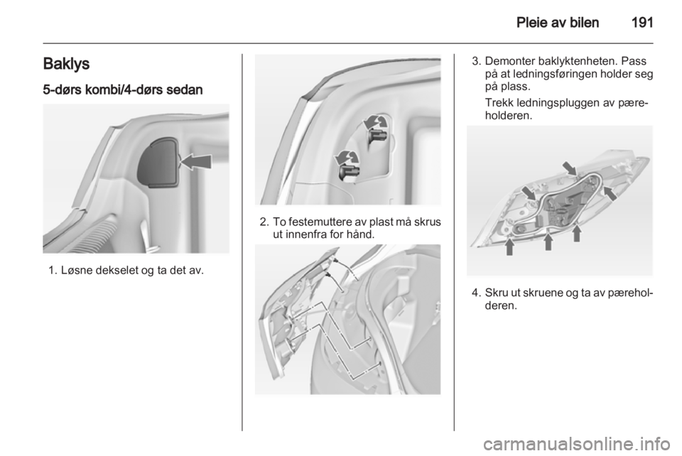 OPEL INSIGNIA 2012.5  Instruksjonsbok 
