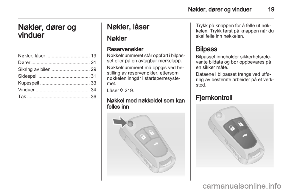 OPEL INSIGNIA 2012.5  Instruksjonsbok 