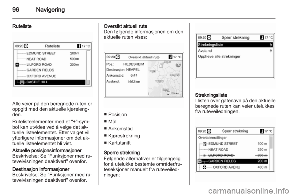 OPEL INSIGNIA 2013  Brukerhåndbok for infotainmentsystem 