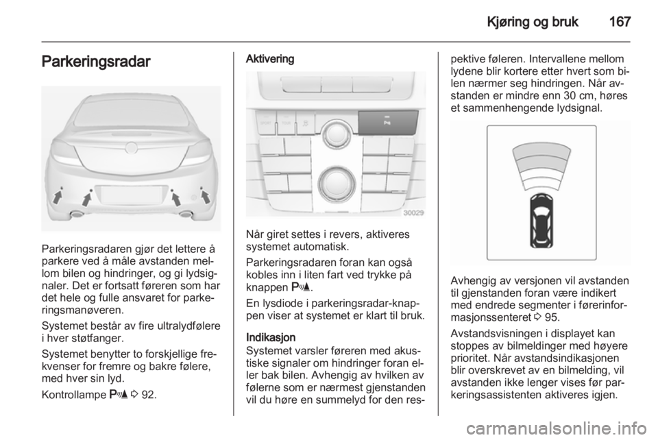 OPEL INSIGNIA 2013  Instruksjonsbok 