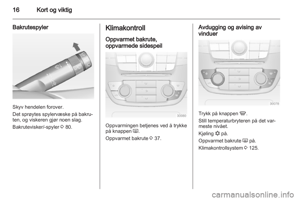 OPEL INSIGNIA 2013  Instruksjonsbok 