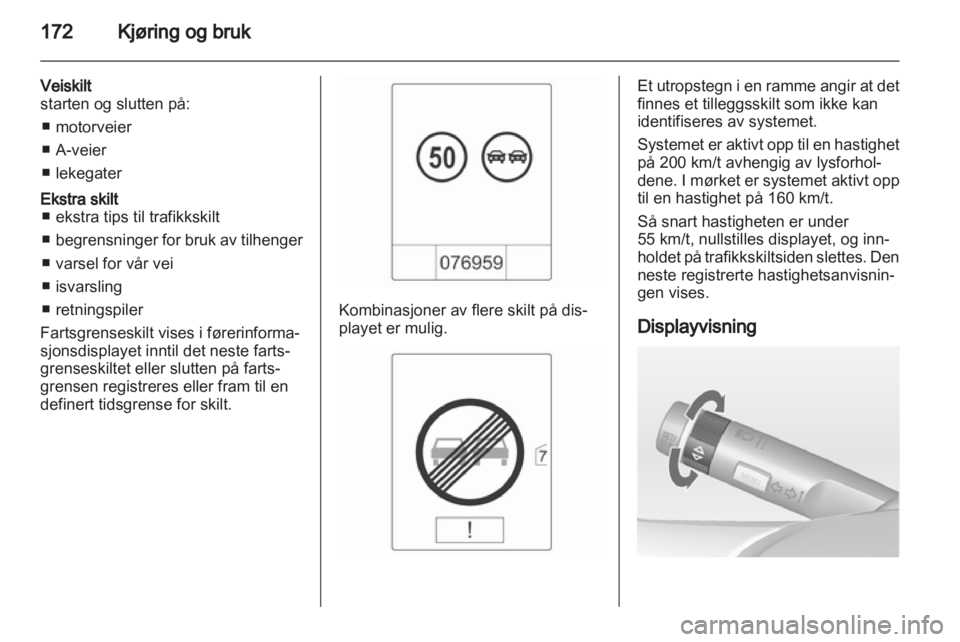 OPEL INSIGNIA 2013  Instruksjonsbok 