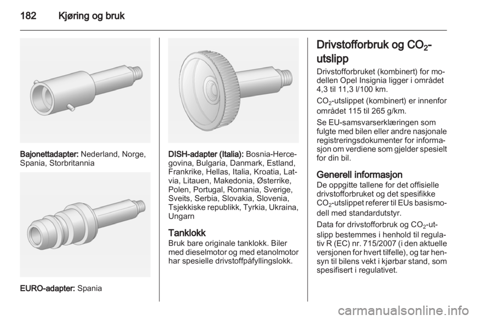 OPEL INSIGNIA 2013  Instruksjonsbok 