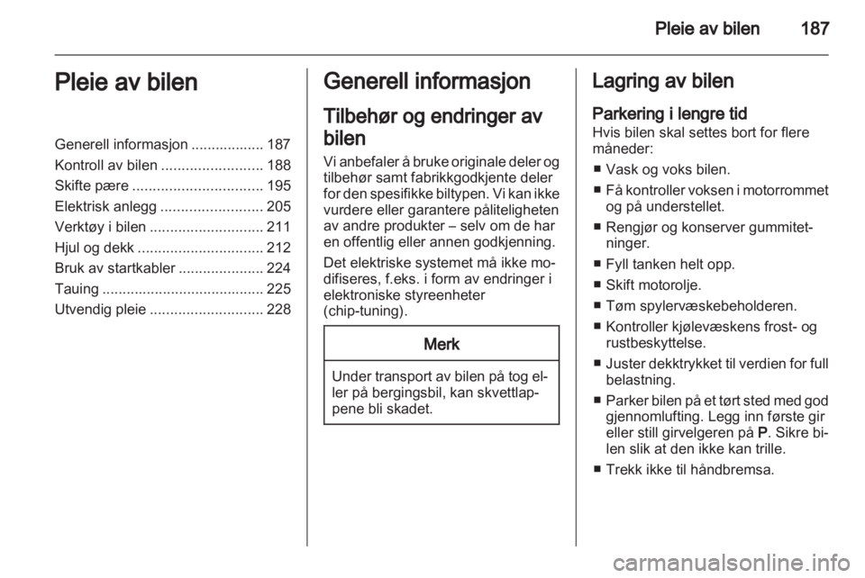 OPEL INSIGNIA 2013  Instruksjonsbok 