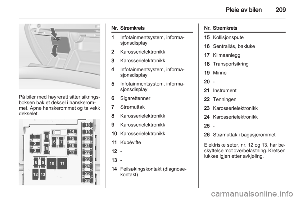 OPEL INSIGNIA 2013  Instruksjonsbok 