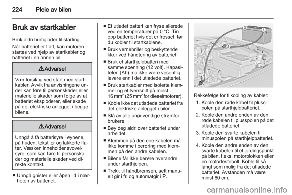 OPEL INSIGNIA 2013  Instruksjonsbok 