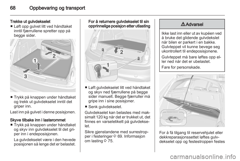 OPEL INSIGNIA 2013  Instruksjonsbok 