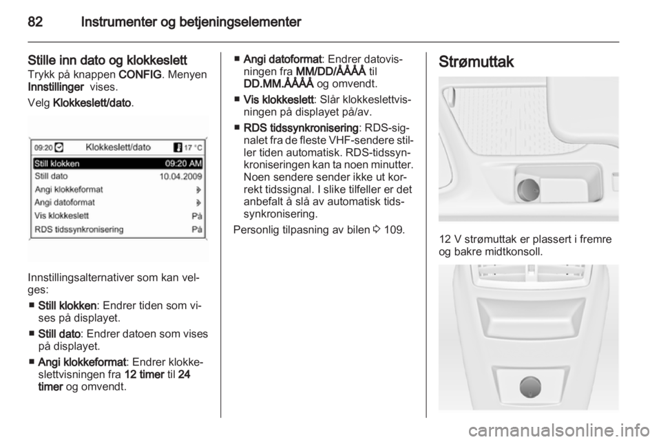 OPEL INSIGNIA 2013  Instruksjonsbok 