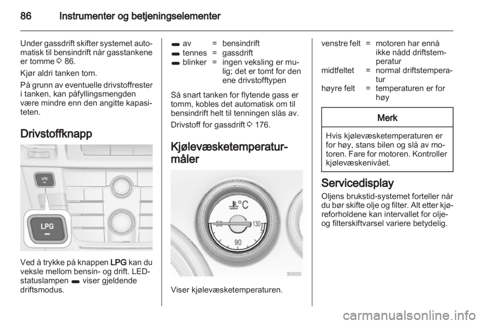 OPEL INSIGNIA 2013  Instruksjonsbok 