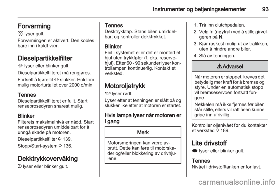OPEL INSIGNIA 2013  Instruksjonsbok 