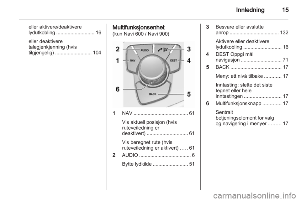 OPEL INSIGNIA 2013.5  Brukerhåndbok for infotainmentsystem 