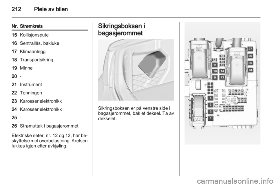 OPEL INSIGNIA 2013.5  Instruksjonsbok 