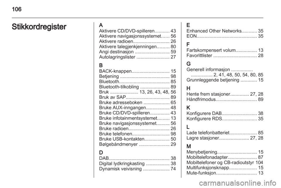OPEL MERIVA 2011  Brukerhåndbok for infotainmentsystem 