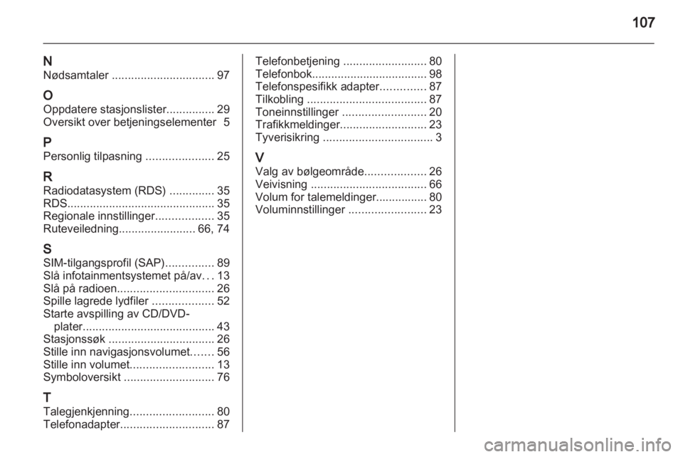 OPEL MERIVA 2011  Brukerhåndbok for infotainmentsystem 