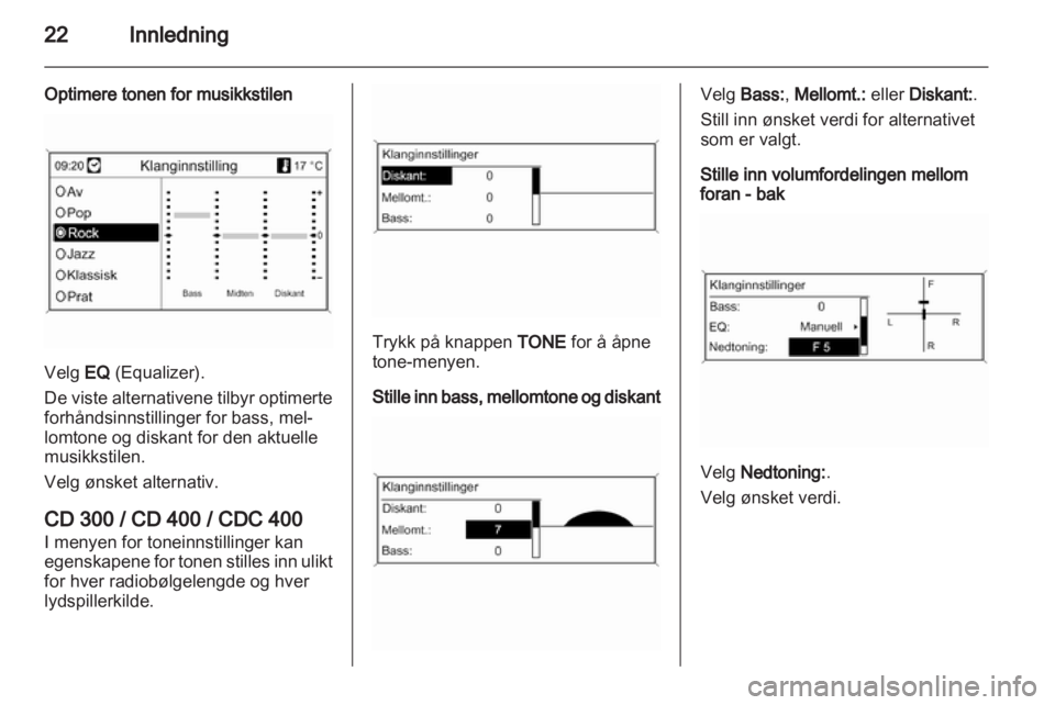 OPEL MERIVA 2011  Brukerhåndbok for infotainmentsystem 