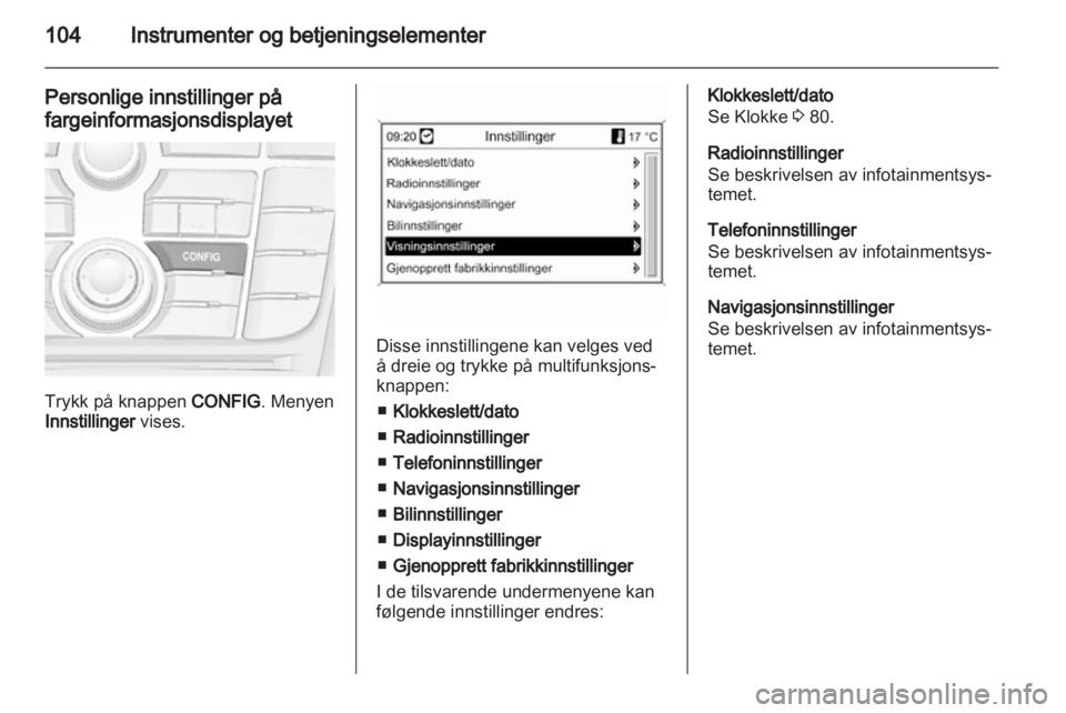 OPEL MERIVA 2011  Instruksjonsbok 