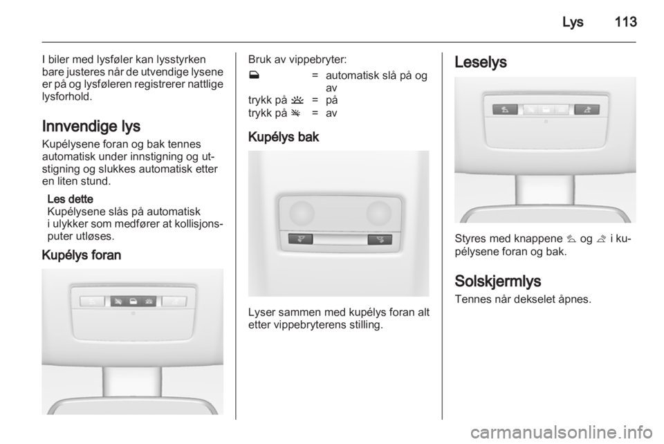 OPEL MERIVA 2011  Instruksjonsbok 