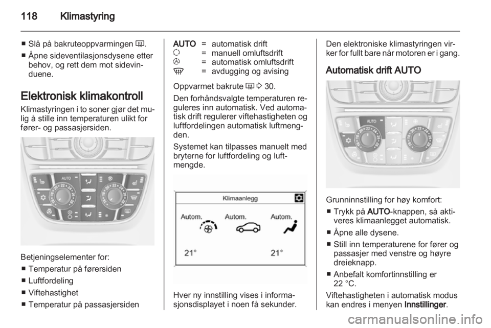 OPEL MERIVA 2011  Instruksjonsbok 