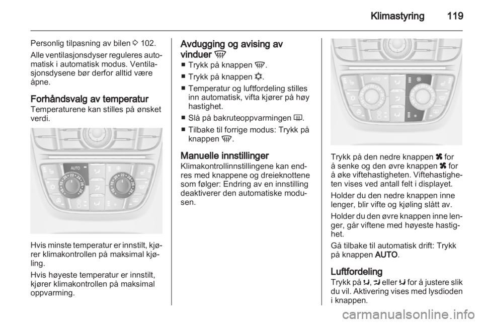 OPEL MERIVA 2011  Instruksjonsbok 
