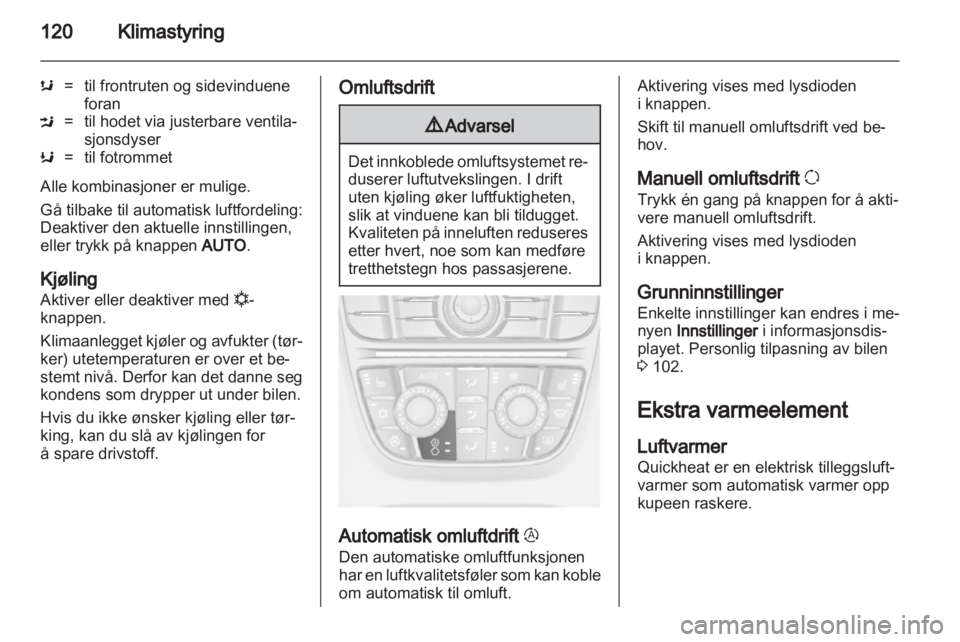 OPEL MERIVA 2011  Instruksjonsbok 