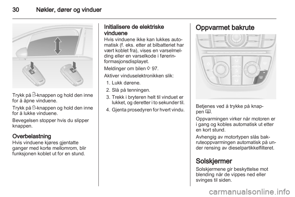 OPEL MERIVA 2011  Instruksjonsbok 