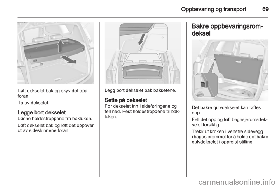 OPEL MERIVA 2011  Instruksjonsbok 