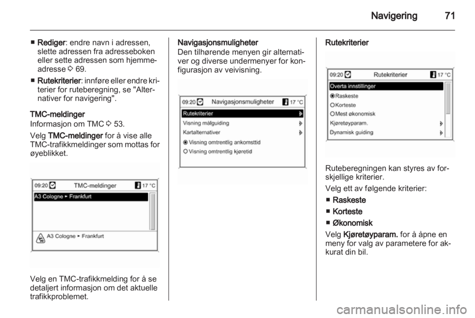 OPEL MERIVA 2011.25  Brukerhåndbok for infotainmentsystem 