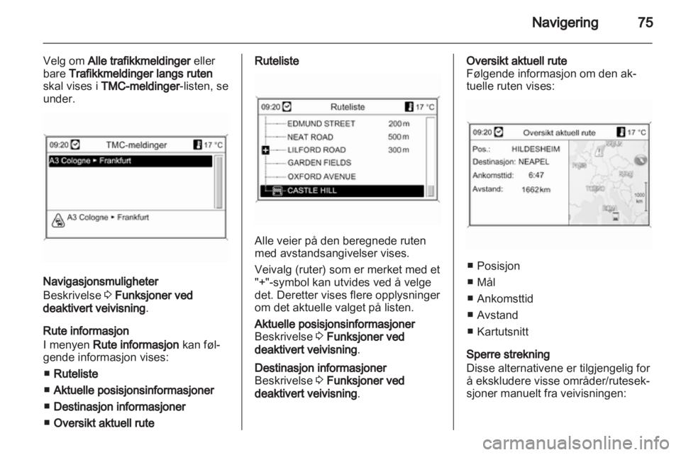 OPEL MERIVA 2011.25  Brukerhåndbok for infotainmentsystem 