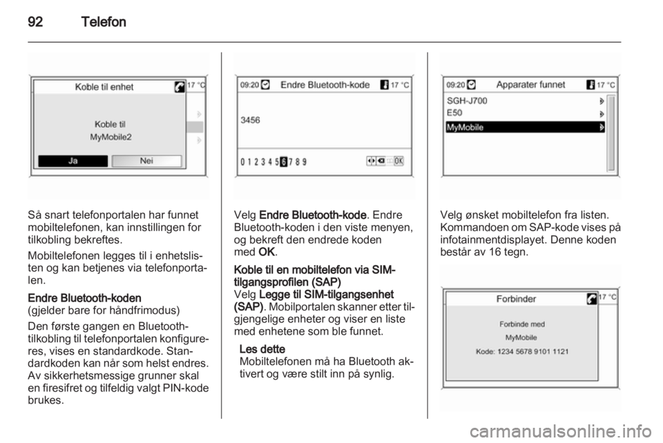 OPEL MERIVA 2011.5  Brukerhåndbok for infotainmentsystem 