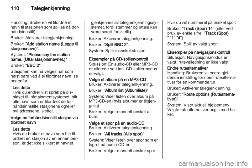 OPEL MERIVA 2012.5  Brukerhåndbok for infotainmentsystem 