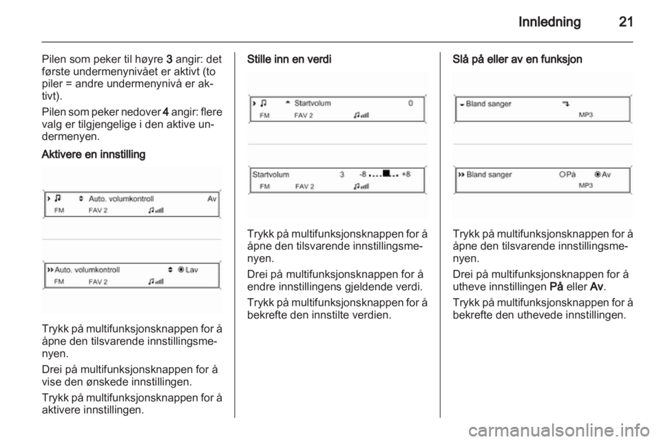 OPEL MERIVA 2012.5  Brukerhåndbok for infotainmentsystem 