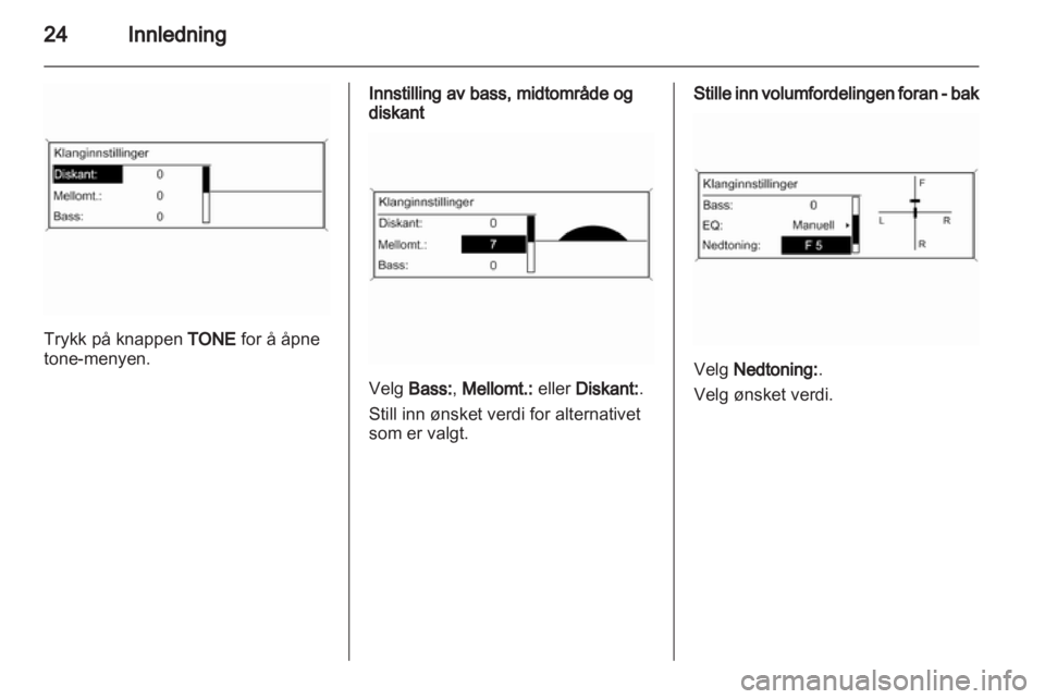 OPEL MERIVA 2012.5  Brukerhåndbok for infotainmentsystem 
