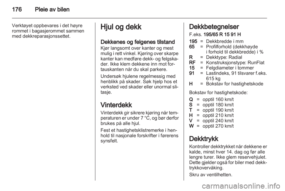 OPEL MERIVA 2012.5  Instruksjonsbok 