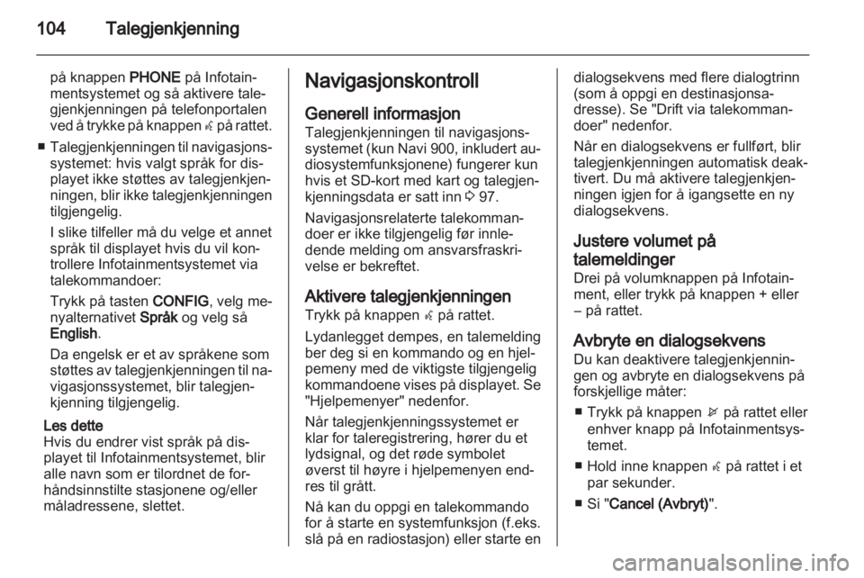 OPEL MERIVA 2013  Brukerhåndbok for infotainmentsystem 