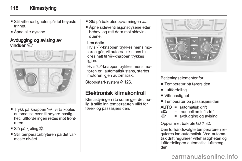 OPEL MERIVA 2013  Instruksjonsbok 