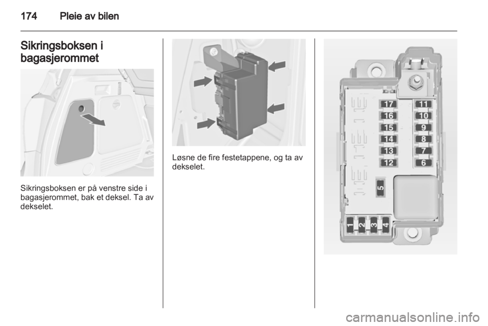 OPEL MERIVA 2013  Instruksjonsbok 