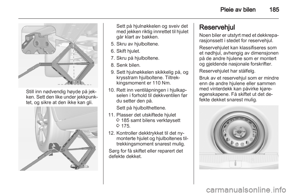 OPEL MERIVA 2013  Instruksjonsbok 