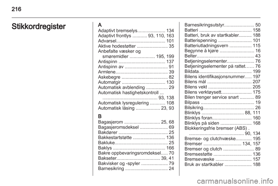 OPEL MERIVA 2013  Instruksjonsbok 