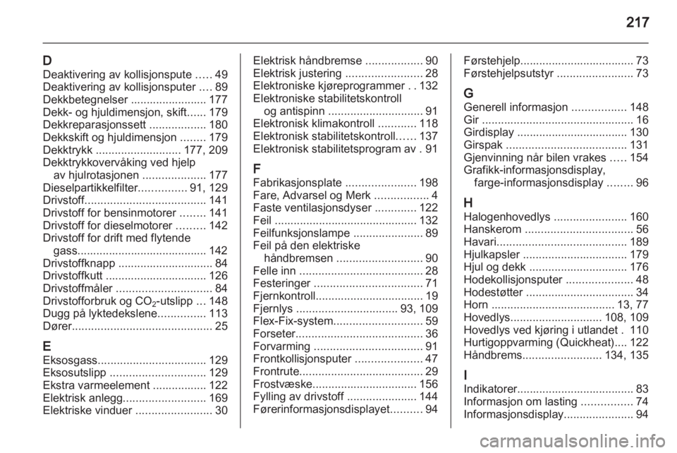 OPEL MERIVA 2013  Instruksjonsbok 